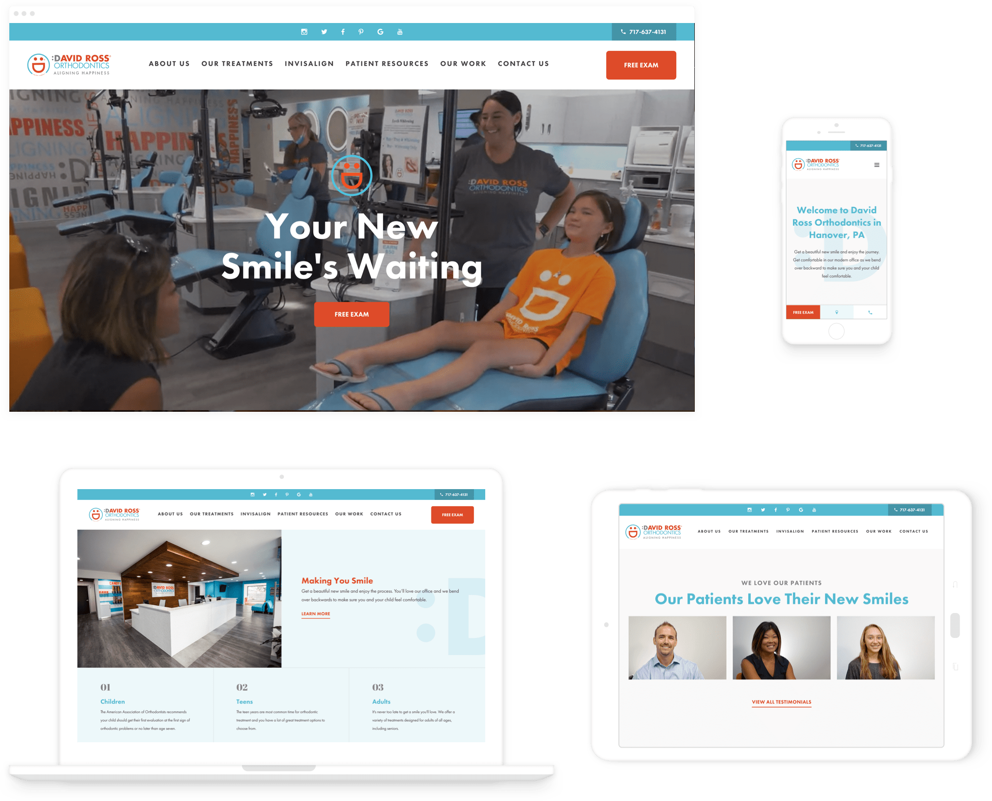 David Ross Orthodontics Homepage