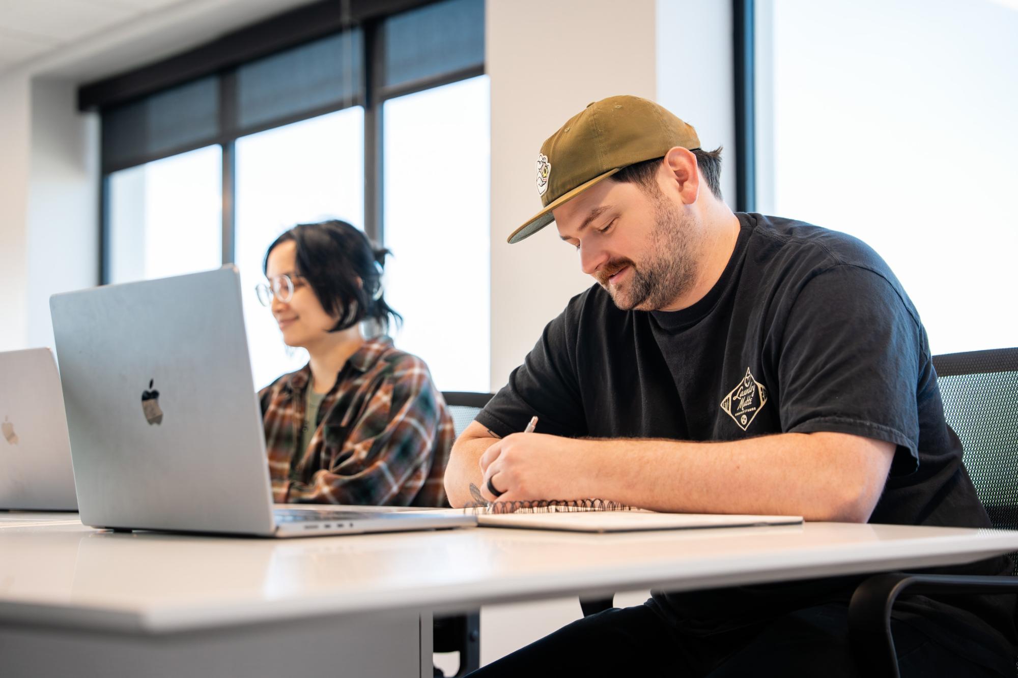 design team members working